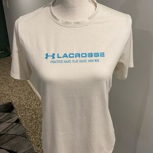 {Under Armour} t-shirt with lacrosse graphic